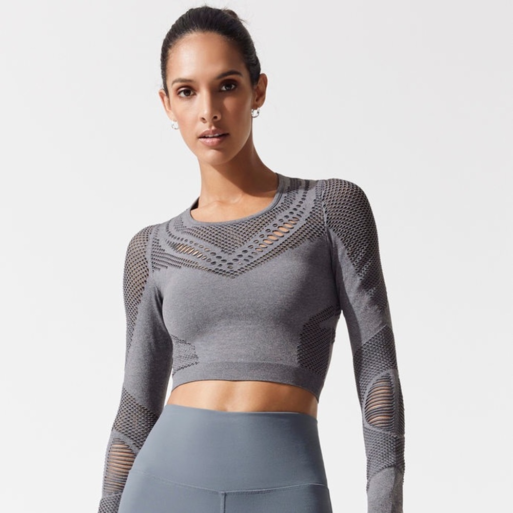ALO YOGA SIRENS LONG SLEEVE CROP